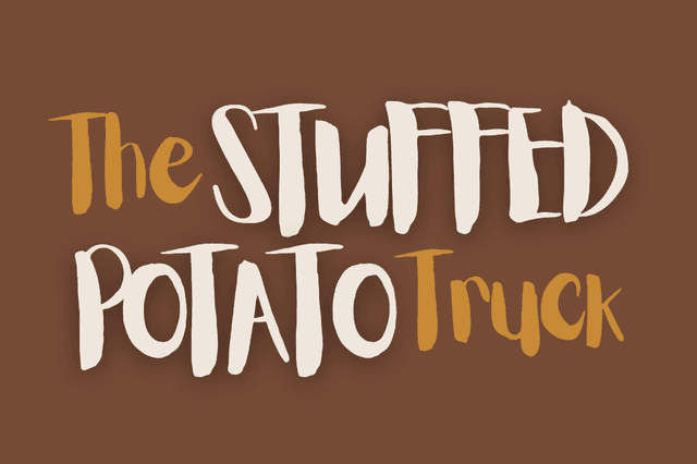The Stuffed Potato Truck logo